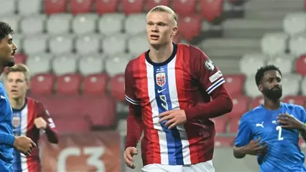 هالاند من مباراة