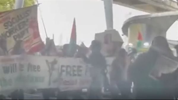 جانب من المسيرة