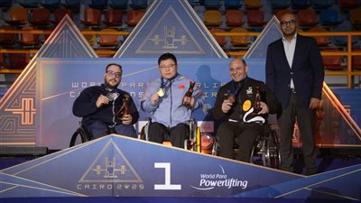 محمد صبحي يفوز ببرونزية وزن 88 كجم ببطولة العالم لرفع الأثقال البارالمبي 