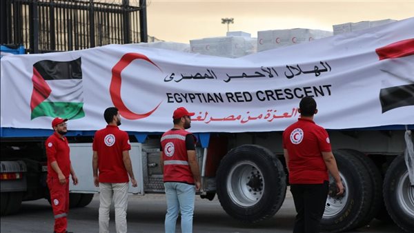مساعدات الهلال الأحمر