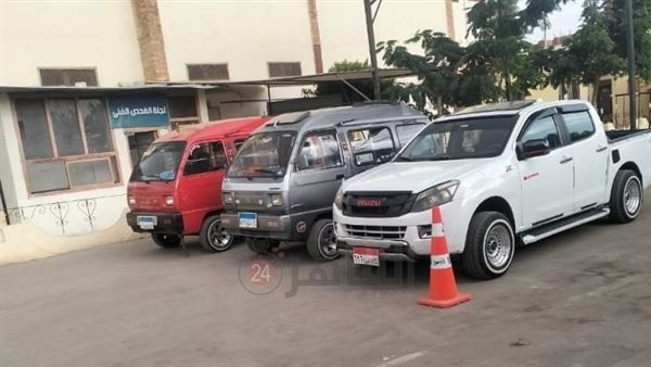 السيارات المضبوطة