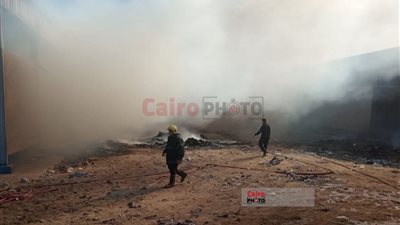 حريق يلتهم مزرعة مواشي بالمنيا.. والحماية المدنية تسيطر عليه