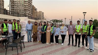 انطلاق فعاليات مهرجان النباتات الطبية والعطرية بالممشى السياحي على كورنيش النيل في بني سويف