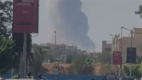 تصاعد أتربة بالقرب