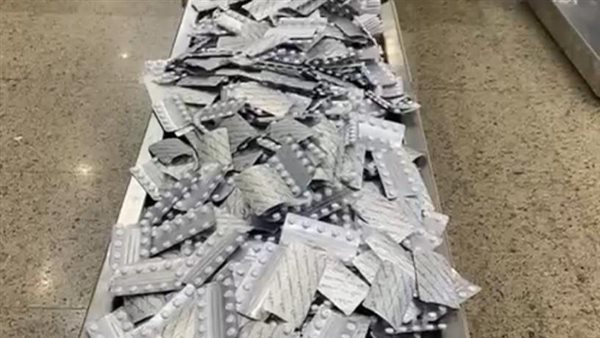 جانب من المضبوطات