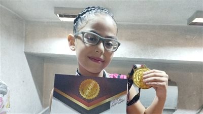 نور عبد الرحمن.. طفلة فيومية تحصد ذهبية كأس مصر للجمباز الفني تحت 7 سنوات| صور