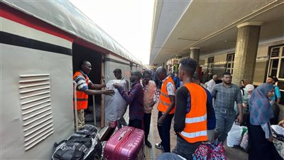 السكة الحديد تسيّر الرحلة الـ25 ضمن مبادرة العودة الطوعية للأشقاء السودانيين