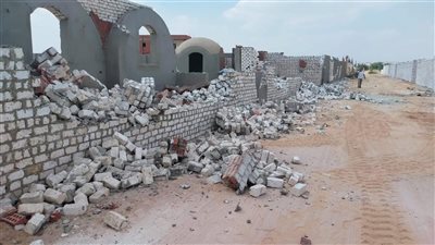 حملات موسعة بالعبور الجديدة لإزالة المخالفات البنائية داخل جمعية أحمد عرابي