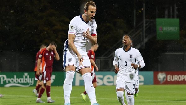 مباراة إنجلترا ولاتفيا