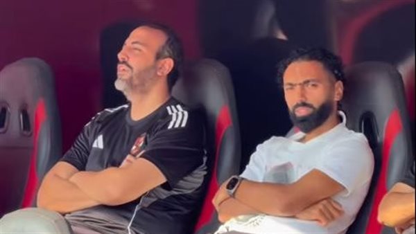 حسين الشحات في مران