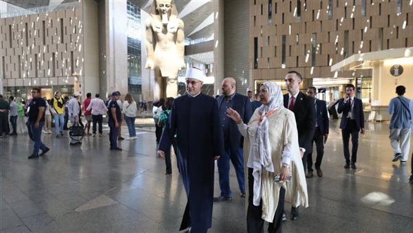 جولة المفتي بالمتحف