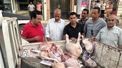 ضبط 3 أطنان لحوم ودواجن وأسماك فاسدة بالمنوفية خلال أكتوبر