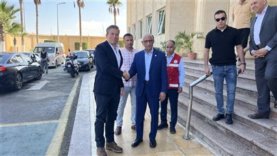 محافظ شمال سيناء يستقبل وكيل الأمين العام للأمم المتحدة للشؤون الإنسانية