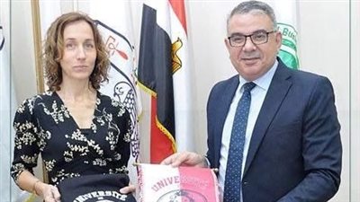 كلية التجارة تستقبل وفدًا من جامعة بواتييه الفرنسية لتعزيز آفاق التعاون الدولي