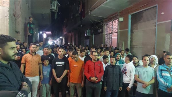 جانب من الجنازة 