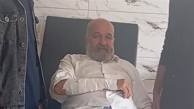 تعرض الفنان طلعت الشريف لإصابة في اليد