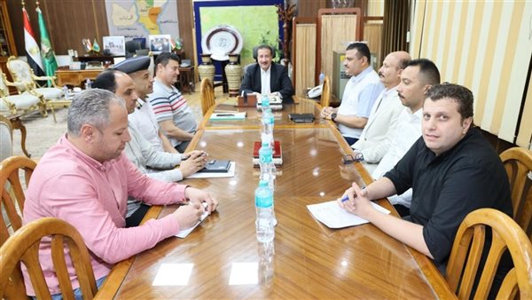 اجتماع محافظ المنوفية