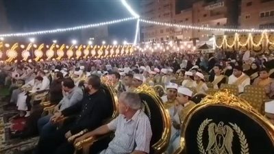 في حفل مهيب.. تكريم حفظة القرآن الكريم بمدينة بركة السبع بالمنوفية