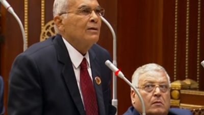 المستشار عصام الدين فريد رئيسًا لمجلس الشيوخ