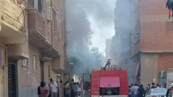 حريق في وحدة سكنية