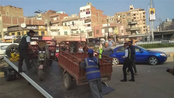 ضبط تروسيكلات مخالفة