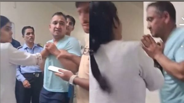 ممرضة هندية تصفع