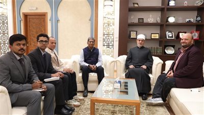 مفتي الجمهورية يؤكد دعم مصر المستمر لـ القضية الفلسطينية على كافة المستويات