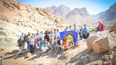 بأربع لغات.. طلاب الملك سلمان الدولية يستكشفون محمية سانت كاترين ويُعدّون تقارير سياحية 