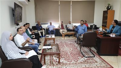 اجتماع موسع ببني سويف لتحديد مقابل الانتفاع بوحدات ممشى كورنيش النيل