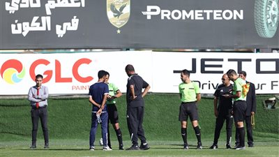 بسبب ركلة جزاء.. إلغاء مباراة الأهلي وبيراميدز في دوري الجمهورية 2007 | صور