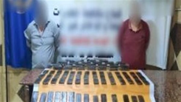 المتهمين والمضبوطات