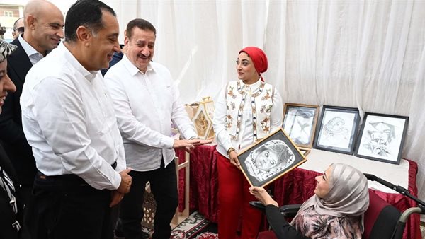 ندى علام مع رئيس