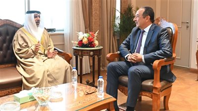 وزير قطاع الأعمال يعرض على سفير الإمارات الجديد فرص الاستثمار بالشركات التابعة 