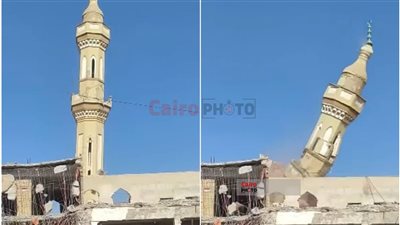 وداعًا المئذنة العتيقة.. قرية الصوفية بالشرقية تودع رمزها الأثير في طريق إعادة البناء