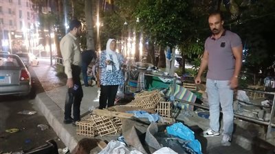 حي وسط بالإسكندرية يشن حملة للتأكيد على الالتزام بمواعيد إغلاق المحلات في موعدها