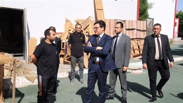 وزير الثقافة يتفقد