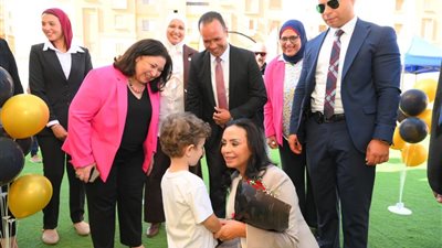 وزيرة التضامن تفتتح حضانة برايت ستارز بمدينة حدائق العاصمة الإدارية