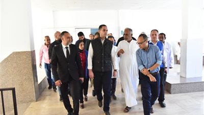 نائب وزير الصحة يبحث مع محافظ شمال سيناء جاهزية المنشآت الصحية لتقديم خدمات طبية للفلسطينيين