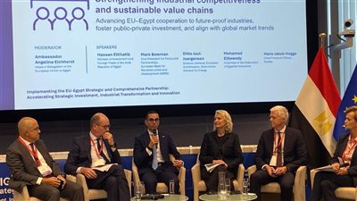 وزير الاستثمار: مصر تدعو أوروبا لشراكة أعمق لتوطين التكنولوجيا الخضراء