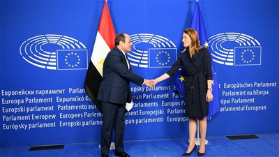السيسي لـ رئيسة البرلمان الأوروبي: أهمية توفير فرص عمل للعمالة المصرية الماهرة وتيسير مسارات دراستهم وتدريبهم في أوروبا 