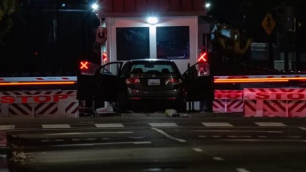 حادث أمام البيت الأبيض