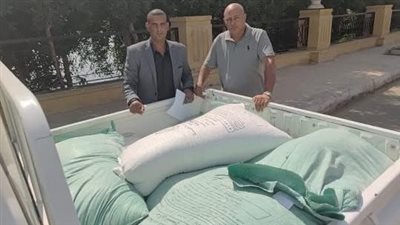 ضبط 10 أطنان دقيق قبل بيعها في السوق السوداء بشبين القناطر