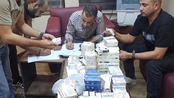 جانب من المضبوطات