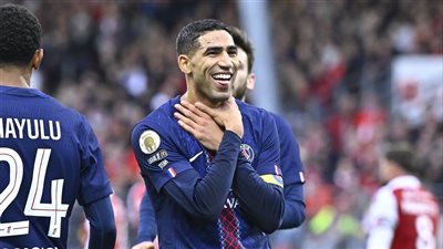 تألق أشرف حكيمي.. باريس سان جيرمان يتصدر الدوري الفرنسي مؤقتًا بعد الفوز على بريست بثلاثية