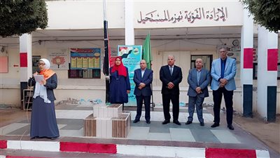 وكيل تعليم الفيوم: يشهد طابور الصباح وتحية العلم ويتابع انتظام الدراسة بمدرسة الشهيد عبدالرحمن البشيهي 