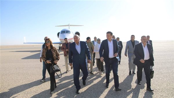 جانب من استقبال الوزراء