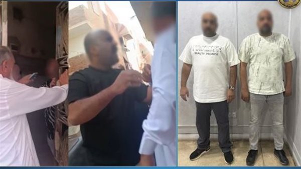 صفع مسن في السويس