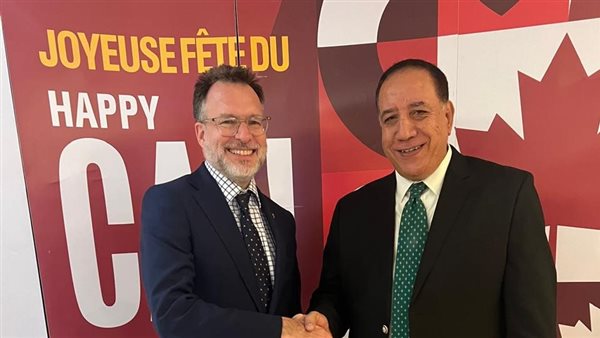 سفير كندا ونقيب الصحفيين