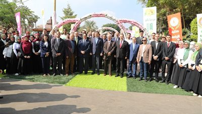 افتتاح معرض كلية الزراعة للبساتين بجامعة القاهرة بنسخته الأولى 2025