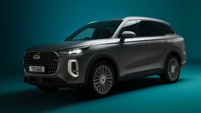 طرح سيارة شيري تيجو 9 في بريطانيا بقوة 422 حصانًا و7 مقاعد